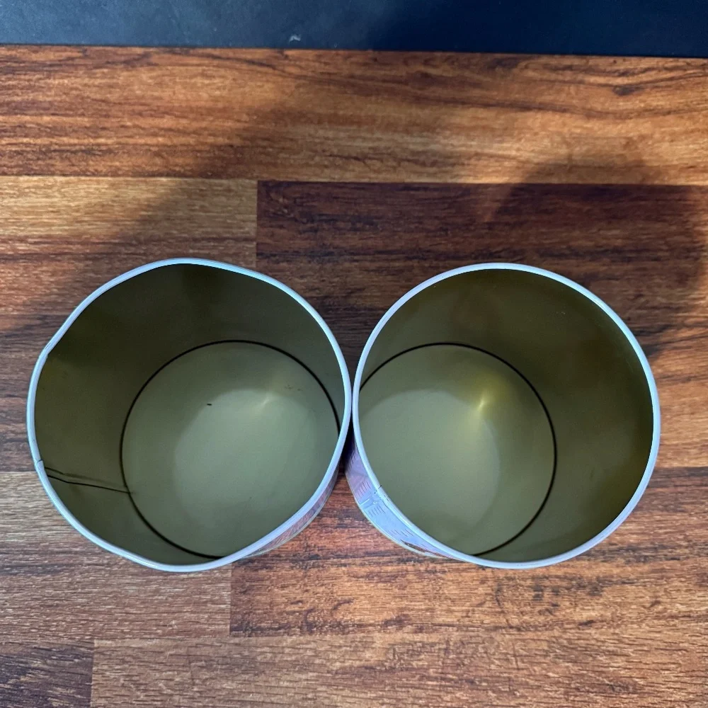 6 Penguin Tins with Hearts